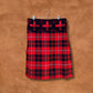 Upcycled Vintage Lochcarron Tartan Kilted Skirt