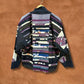 Vintage 80s Laise Adzer Patchwork Wrap Jacket