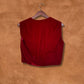 Vintage 60s Velvet Crop Vest