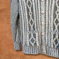 Vintage Merino Irish Wool Cardigan