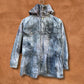 + Upcycled Vintage Marbleized Cotton Anorak +