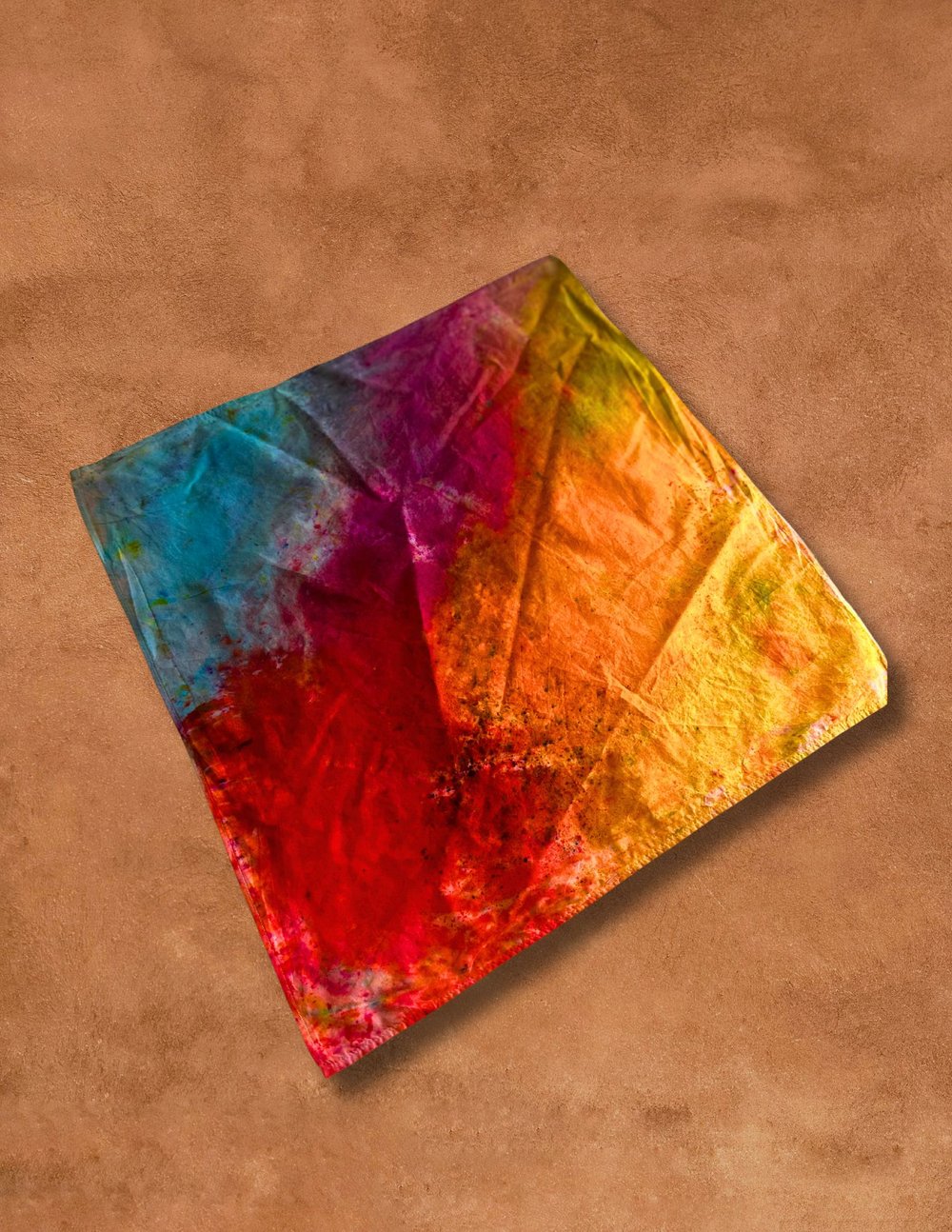 Limited Edition Hand Dyed Organic Cotton Bandana