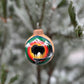 Navajo Made Handpainted Clay Ornaments-Buffalo (Ayaaní)