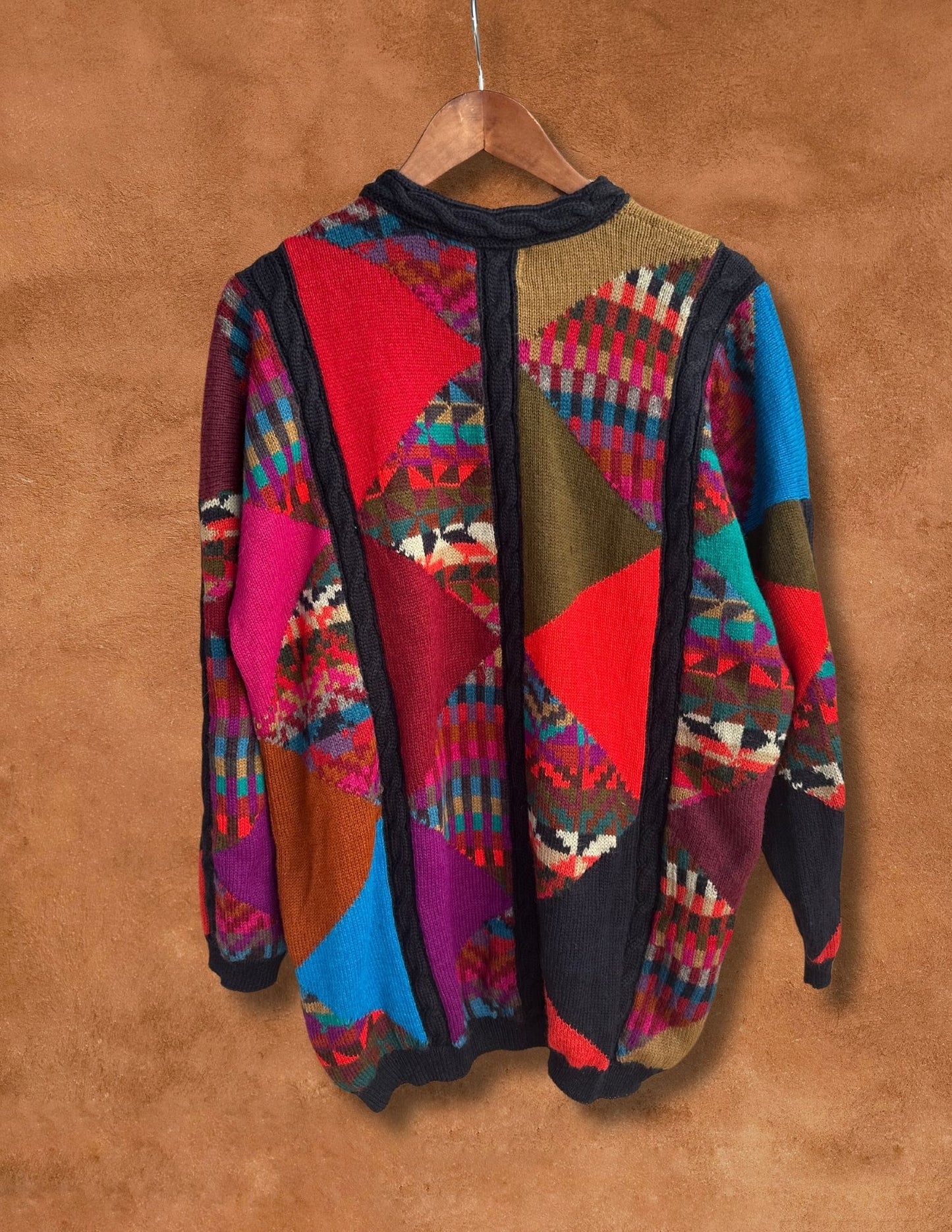 Vintage Alpaca Geo Sweater