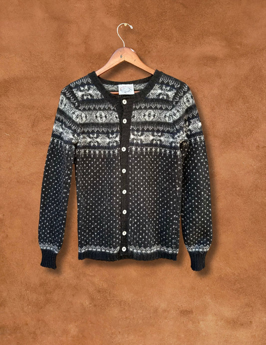 Vintage Irish New Wool Cardigan