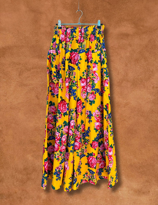 + Limited Edition Wide Leg Pant - Sáanii Rose Marigold