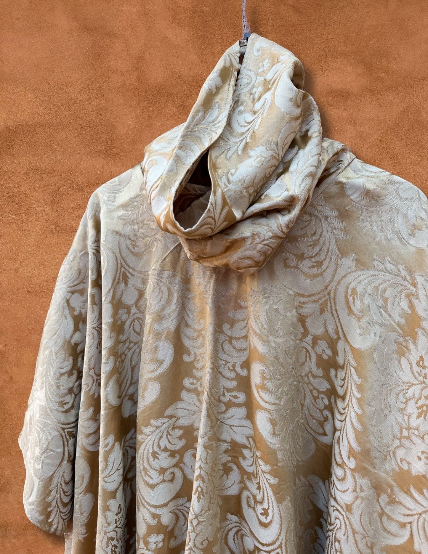 Upcycled Vintage Brocade Nomad Hoodie