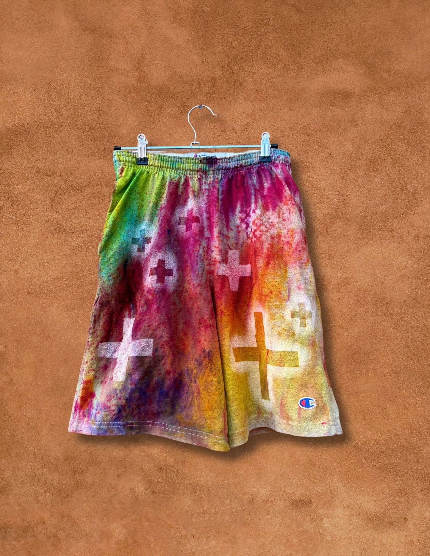 Handyed Limited Edition Short Painted by Artist Christopher Porter