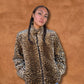 Vintage 80s Faux Fur Jacket