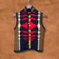 Vintage 80s Southwest Blanket Reversible Vest