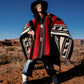 BAD MOON RISING PONCHO by Diné Artist Zefren-M