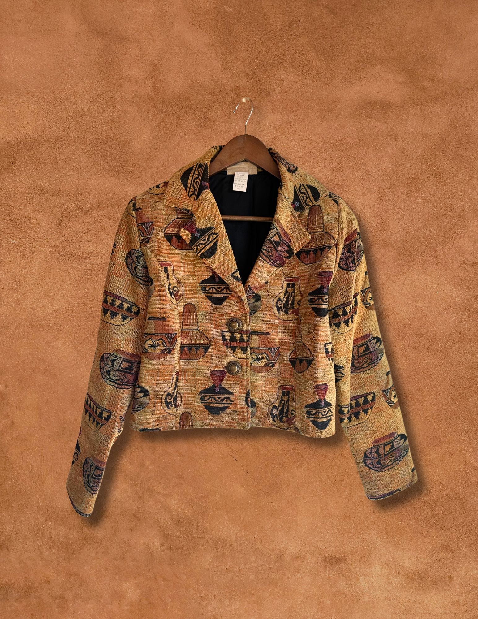 Vintage 80's Southwest Tapestry Jacket