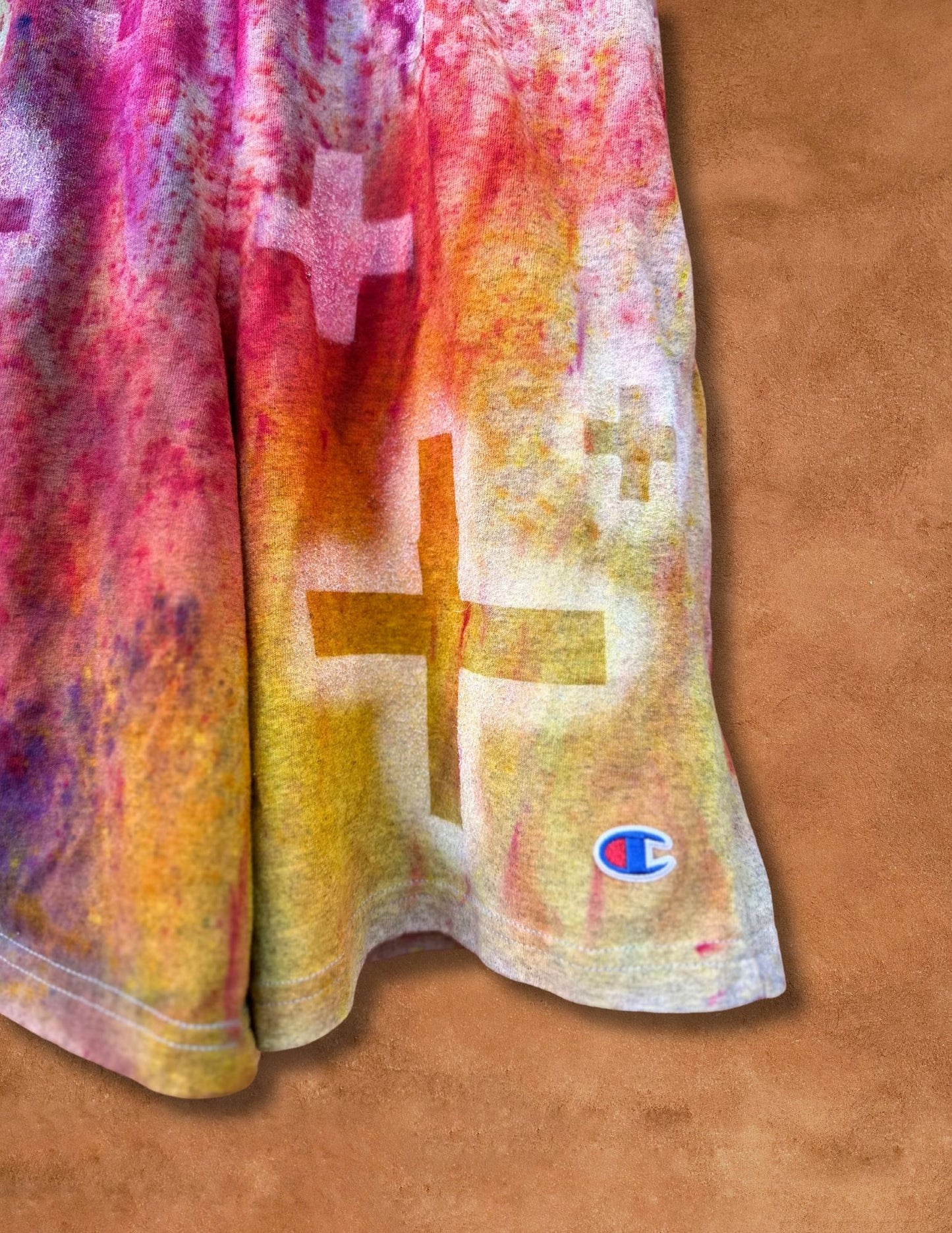 Handyed Limited Edition Short Painted by Artist Christopher Porter