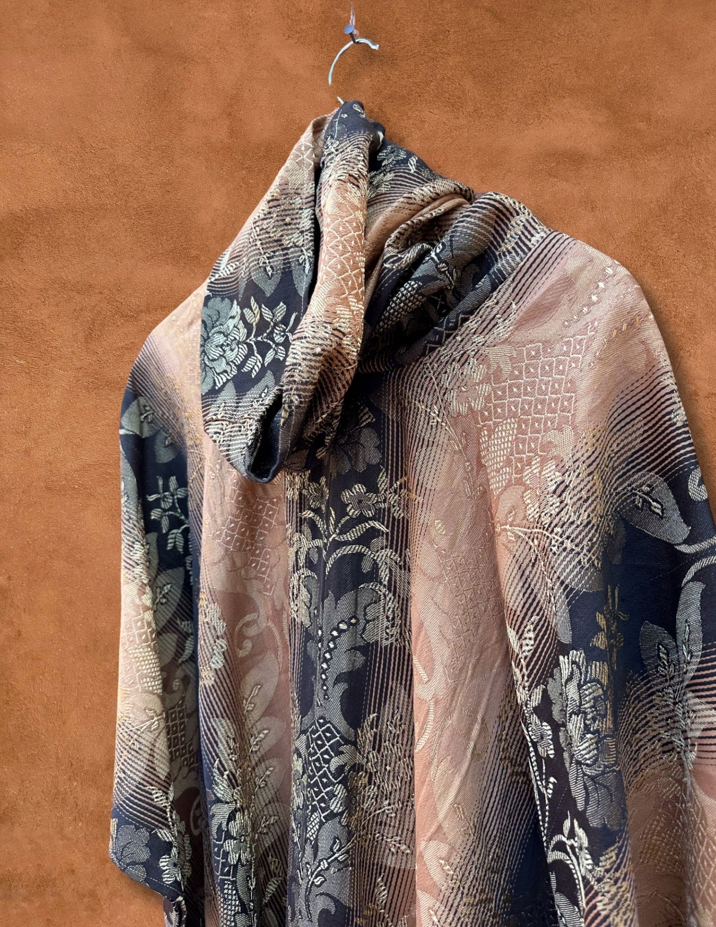 Upcycled Vintage Brocade Nomad Hoodie