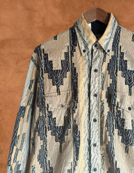 Vintage 80s Geo Rodeo Shirt