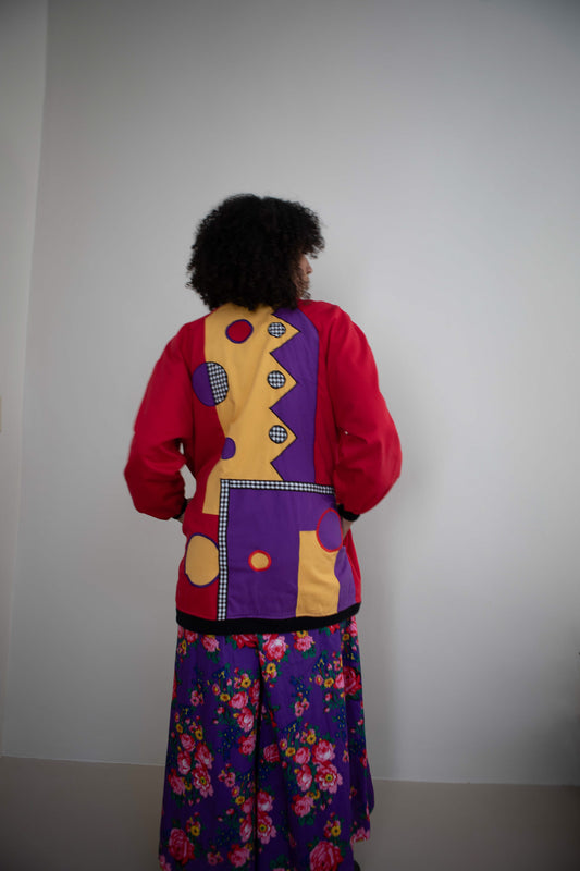 Vintage 80s Reversible Jacket