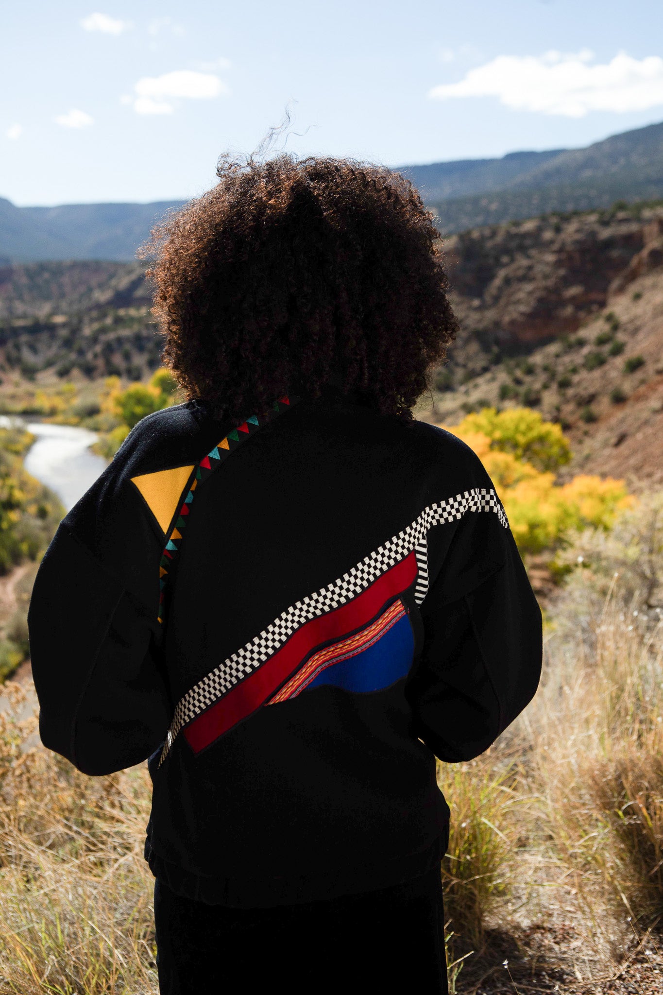 Vintage 80s Geometric Artwear Jacket