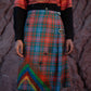 Upcycled Vintage Lochcarron Tartan Kilted Skirt