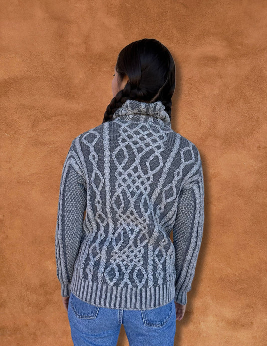 Vintage Merino Irish Wool Cardigan