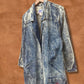 Vintage 80s Acid Wash Southwest Duster