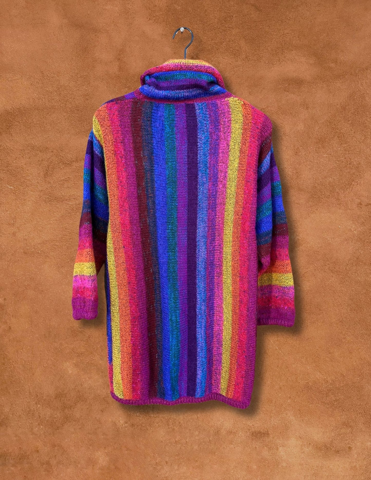 Vintage 80s Rainbow Sweater