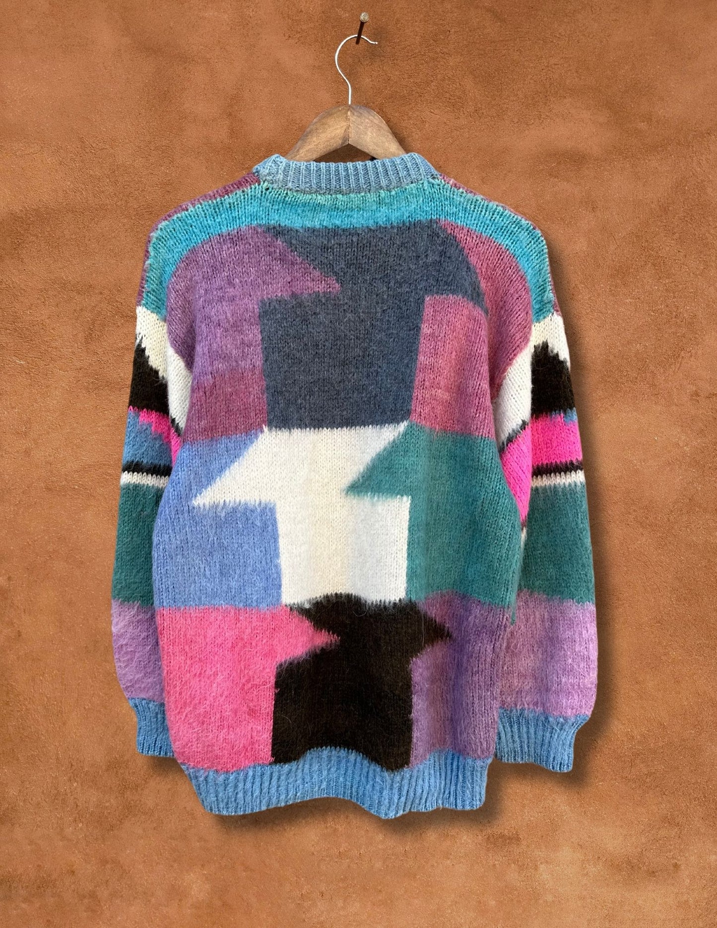 Vintage 80's Alpaca Handknit Sweater