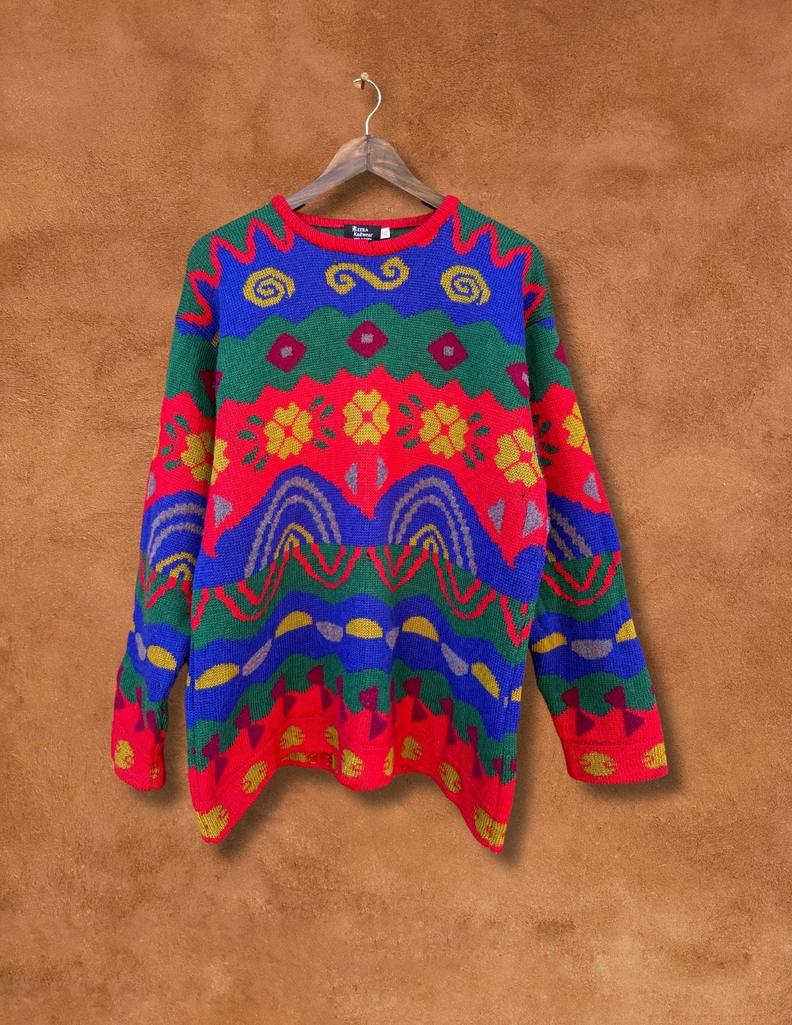 Vintage 80s Irish Wool Sweater