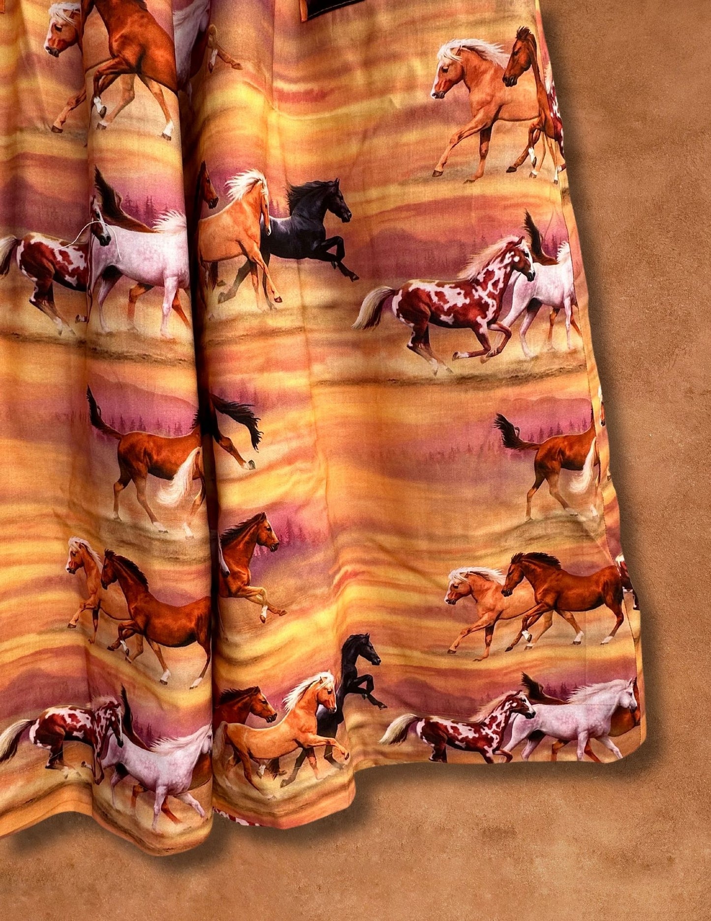 + Limited Edition Wide Leg Pant - Horse Print +