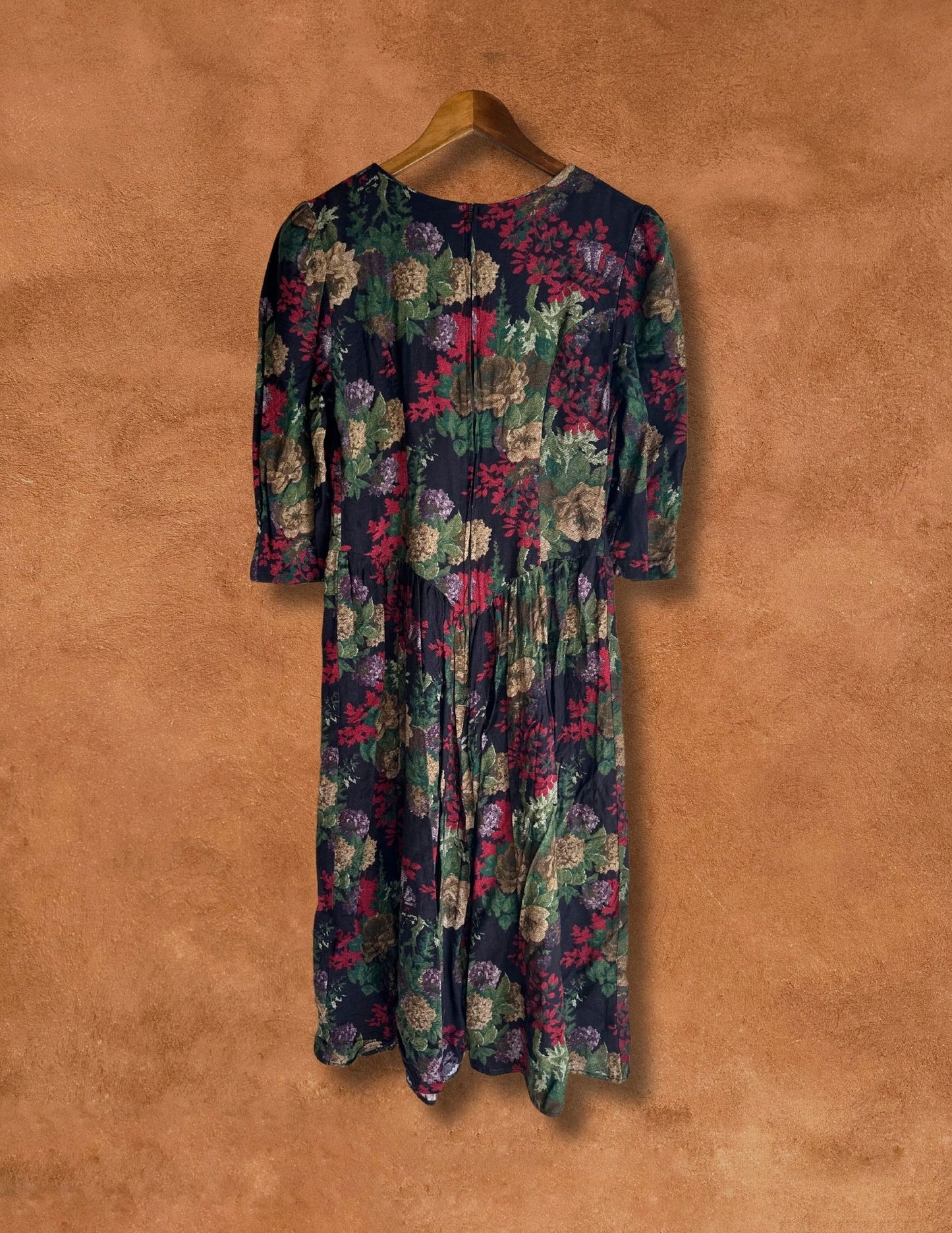 Vintage 80s Floral Dress