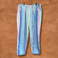 Vintage 80s Striped Jeans- Waist 37