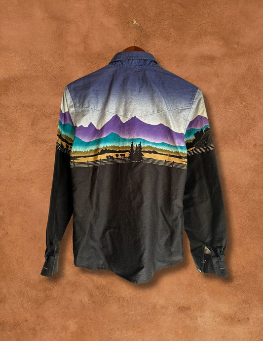 Vintage 80s Southwest Rodeo Shirt