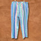 Vintage 80s Striped Jeans- Waist 37