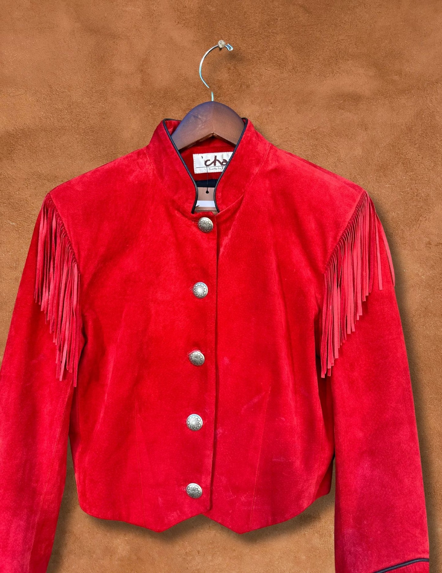 Vintage 70s Suede Fringe Jacket