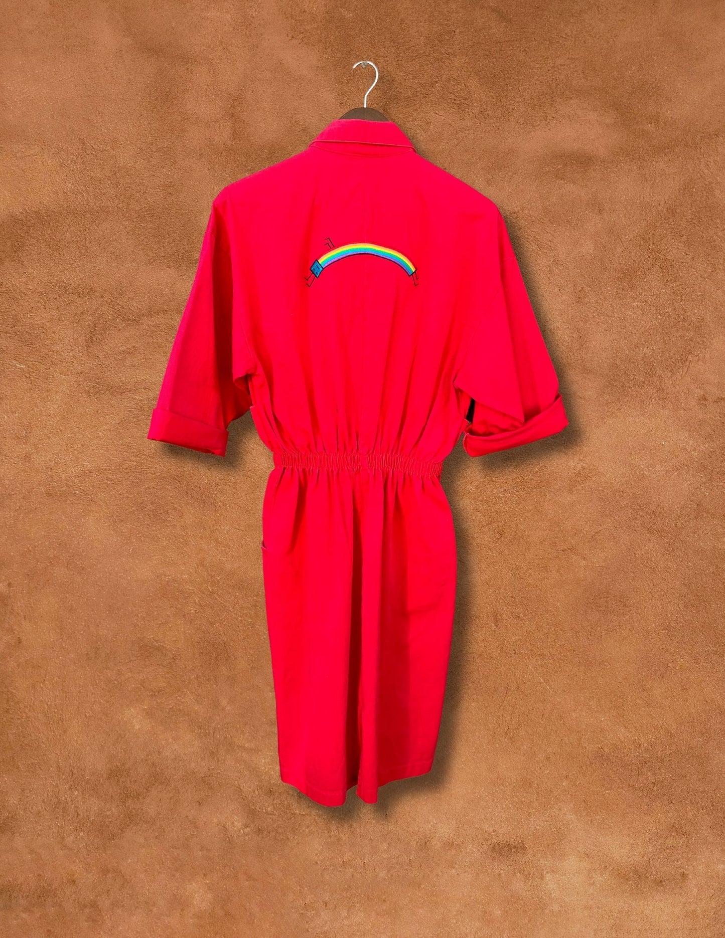 Vintage 80s Workwear Dress