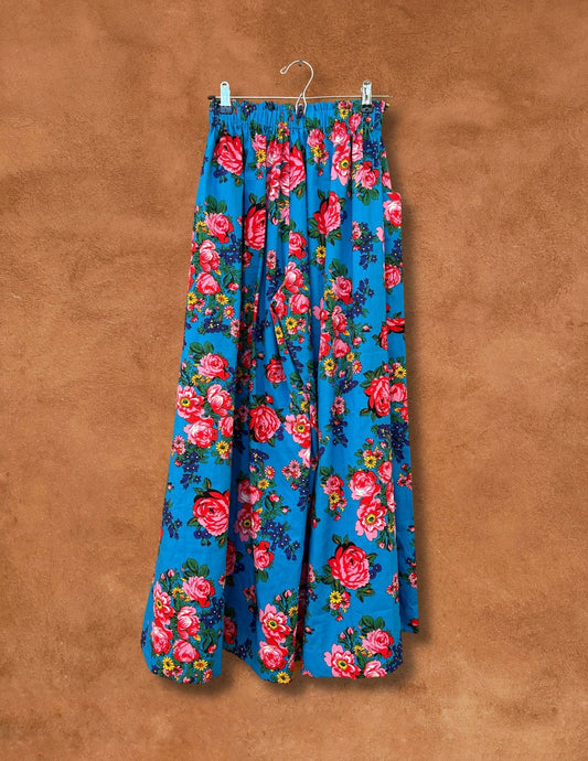 '+ Limited Edition Wide Leg  Pant - Sáanii Rose Turquoise