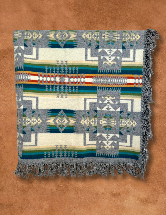 Vintage Chief Joseph Pendleton Shawl Blanket