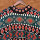 Vintage 80s Geo Sweater