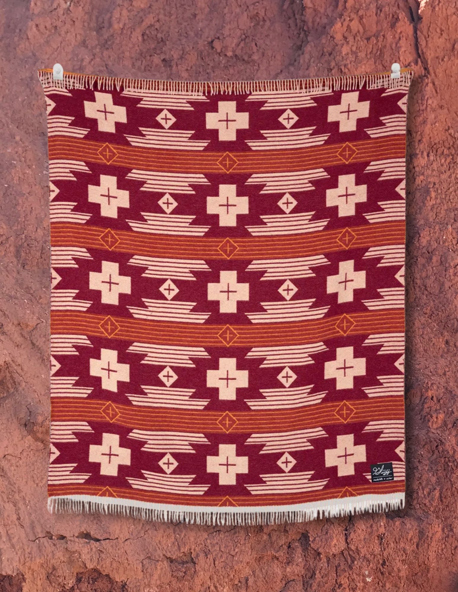 Sackcloth & Ashes Legacy Red Mesa Blanket