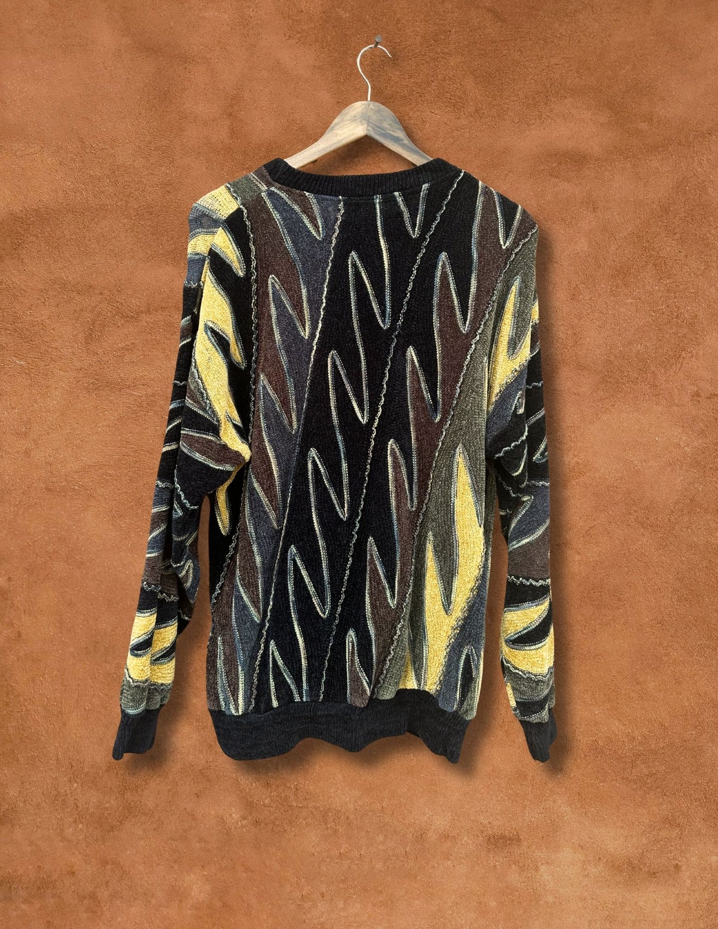 Vintage 80s Chenille Sweater