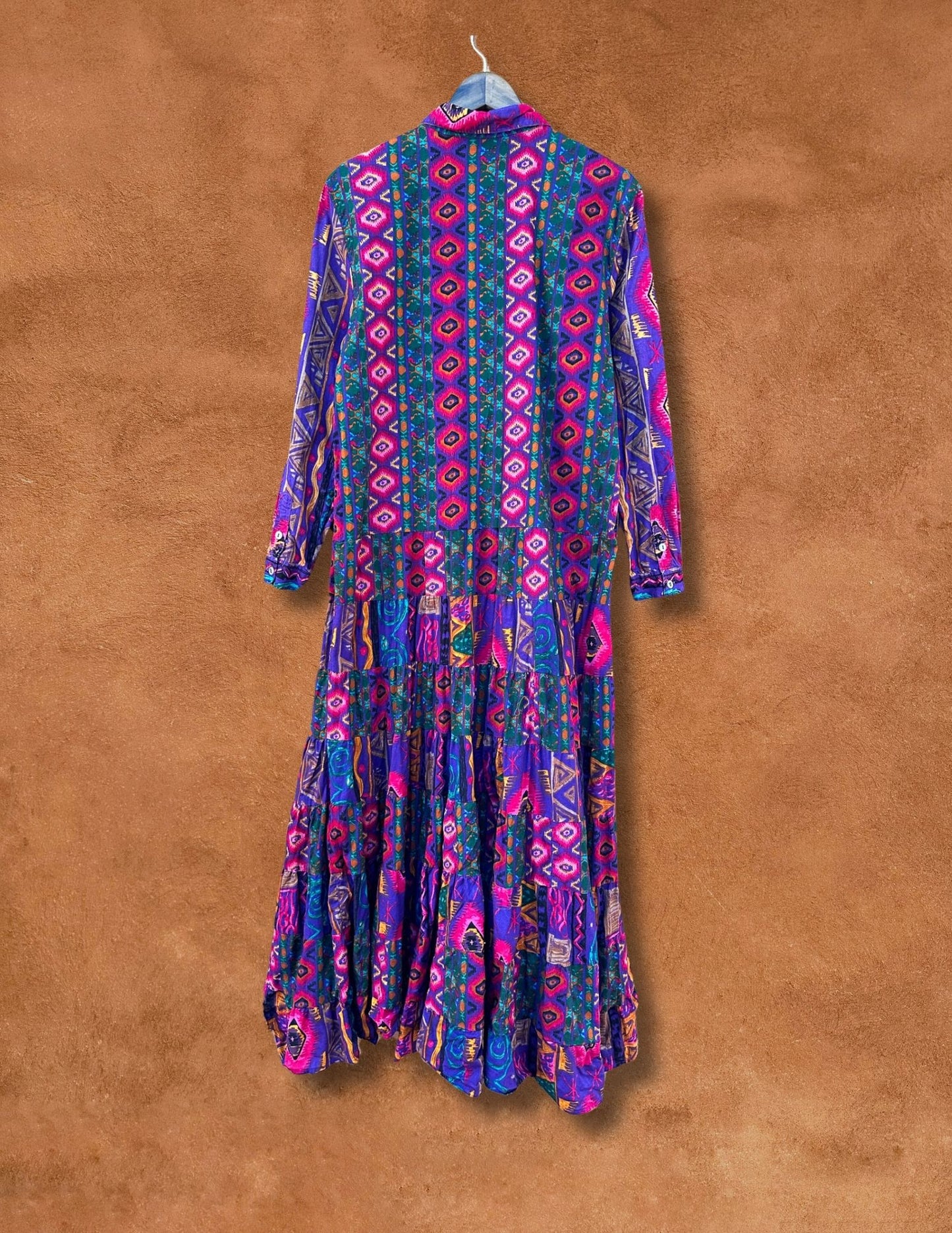 '+ Reconstructed Vintage Southwest Dress +