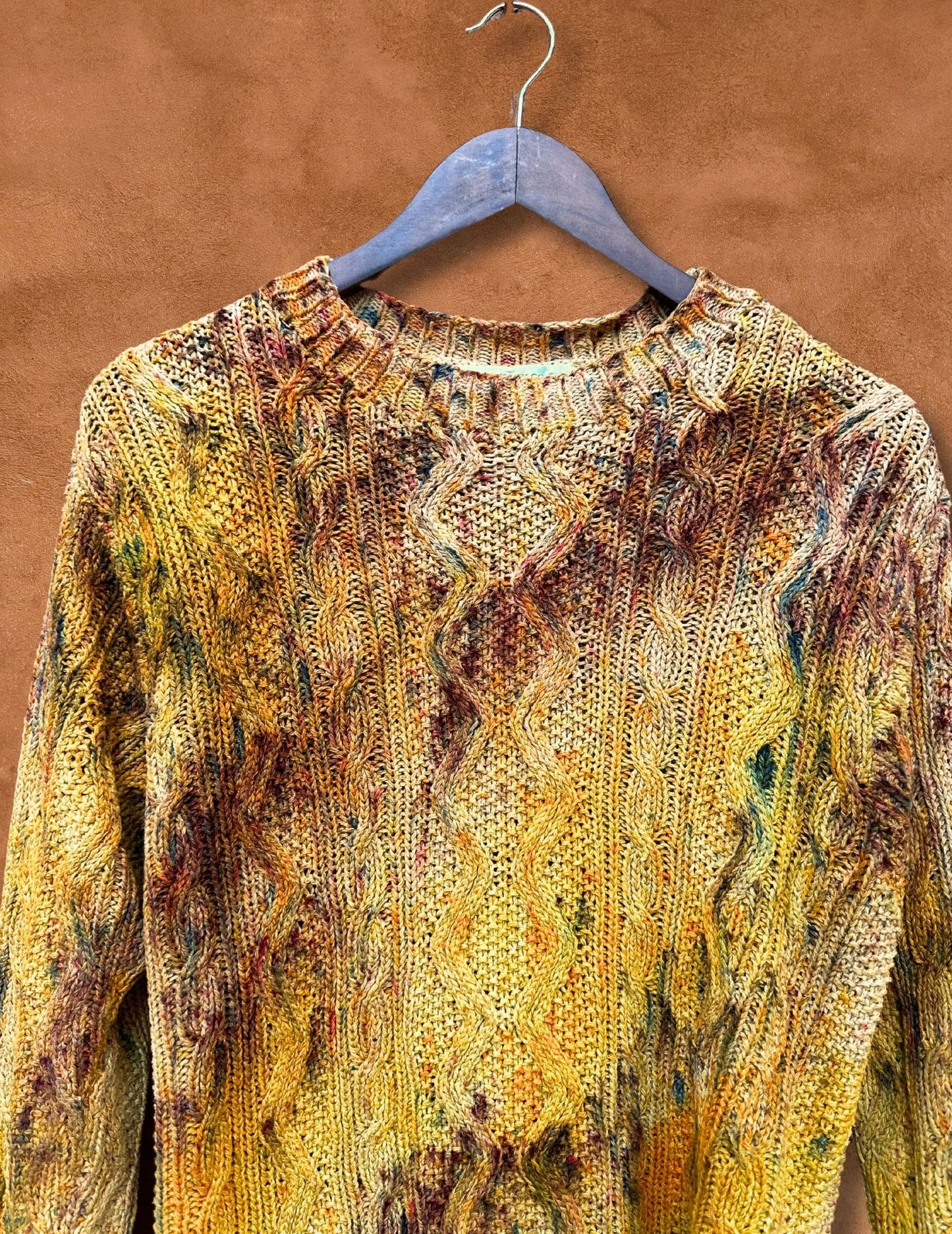 Upcycled Vintage Irish Sweater