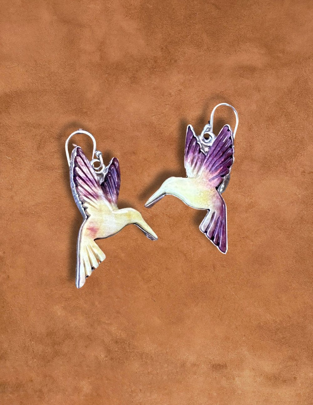 HummingBird(Dá’itii’hi’) Earrings - Ombre