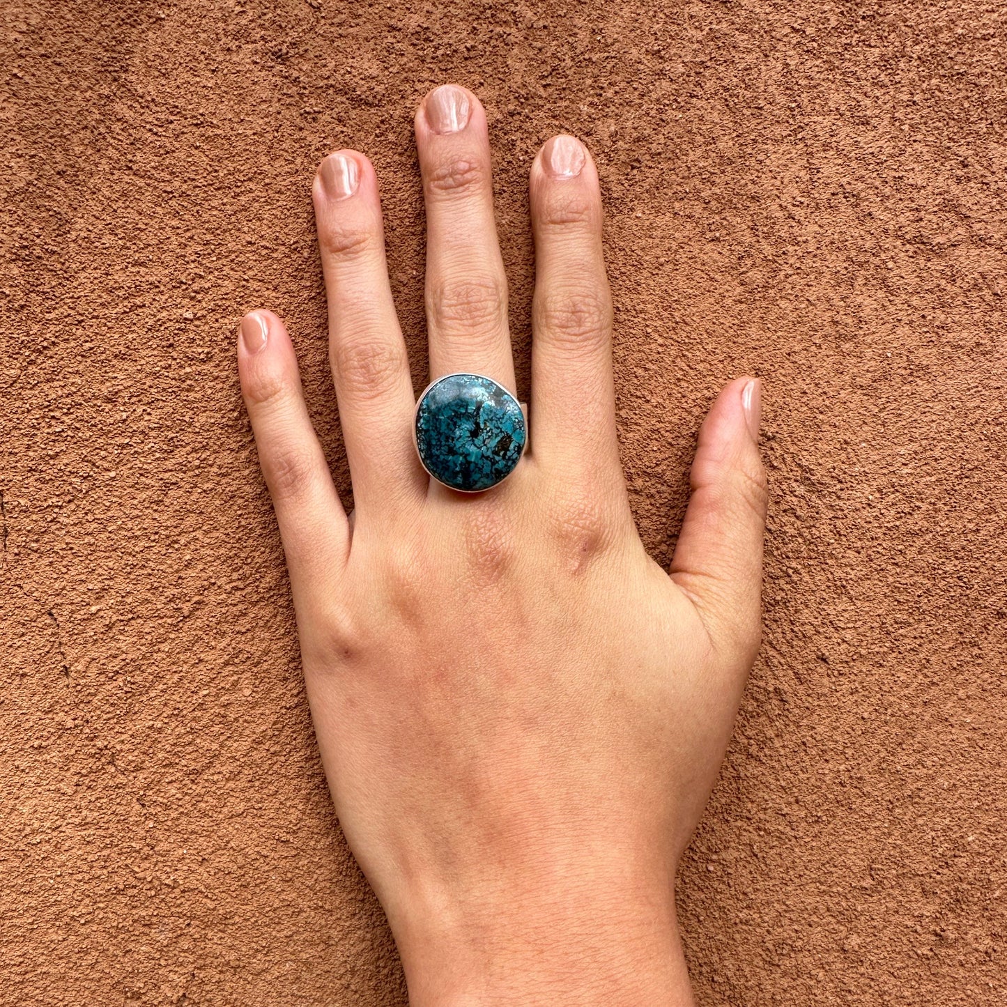 Navajo Made Turquoise Ring