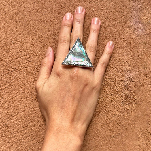 Navajo Made Abalone Ring