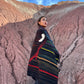 COLORS MAY FADE BUT I STILL EXIST Shawl by Diné Artist Zefren-M