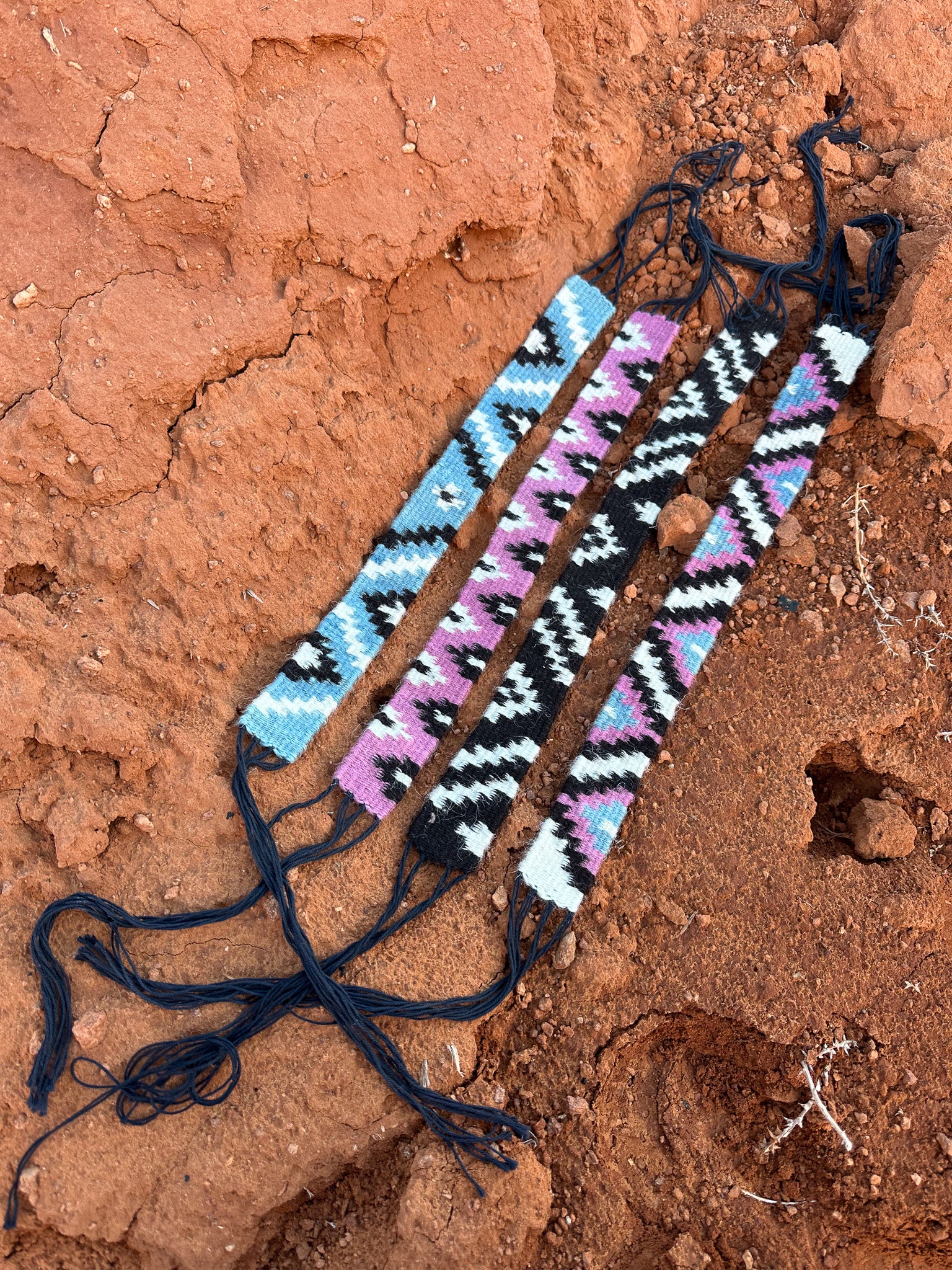 Handwoven Hatband/Headbands by Josh Tafoya