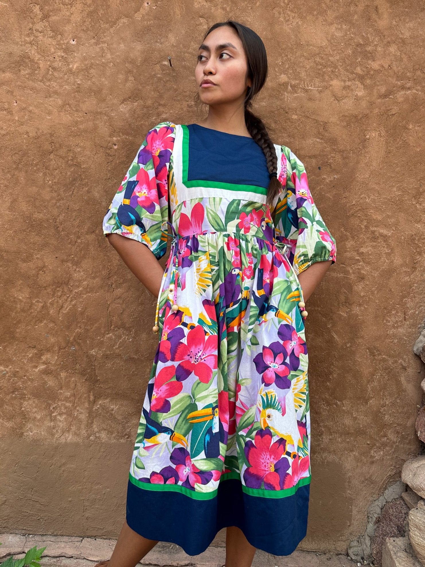 Vintage 70s Caftan Dress 4KINSHIP