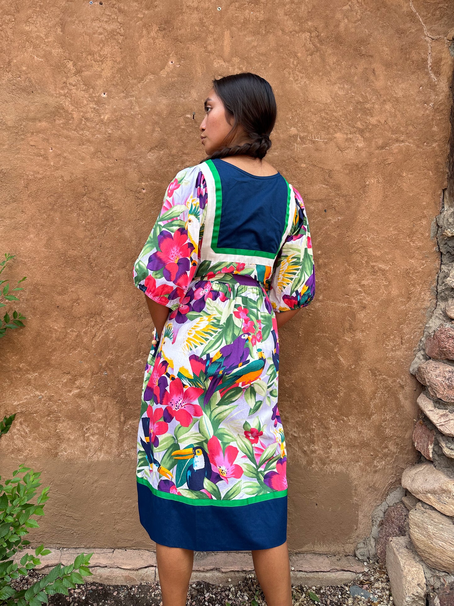 Vintage 70s Caftan Dress