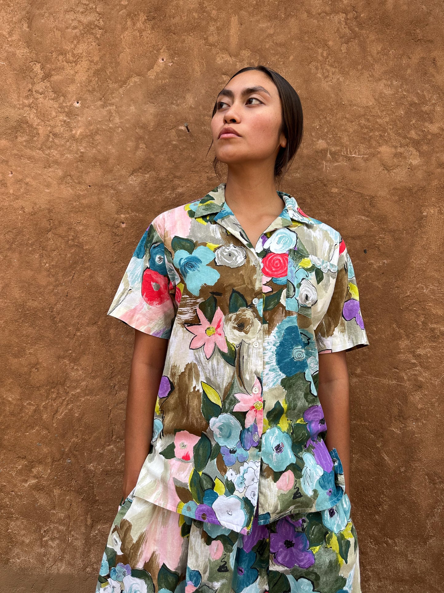 Vintage 80's Floral Shirt