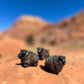 Navajo Made Dibé (Sheep) Figurine- Black Churro